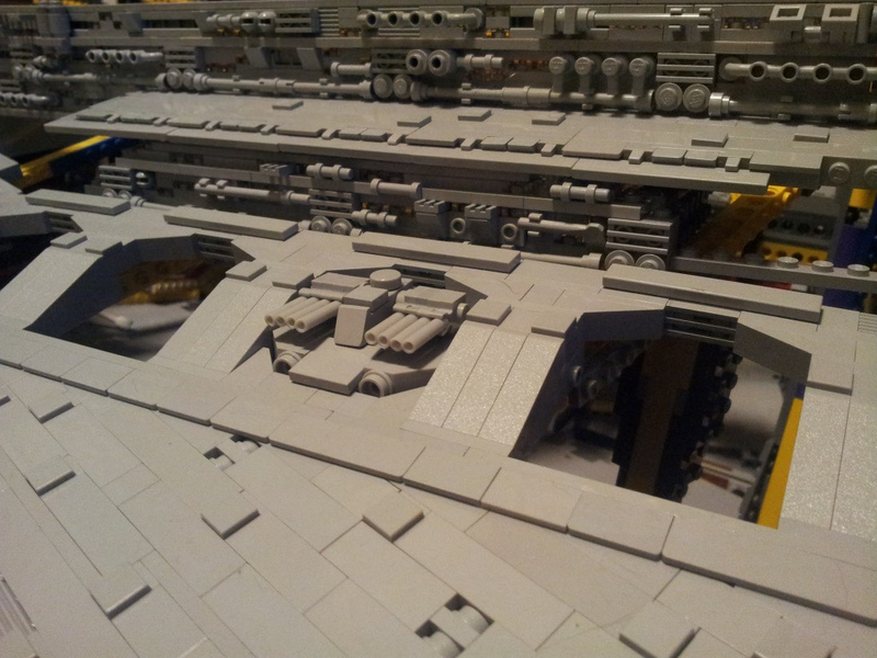 Illustration for article titled The biggest, most accurate Lego Imperial Star Destroyer ever built